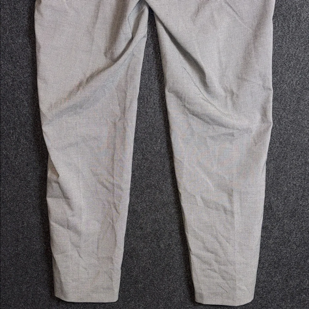 Ralph Ralph Lauren Mens Slim Fit Grey Houndstooth Stretch Trousers 34W x 32L